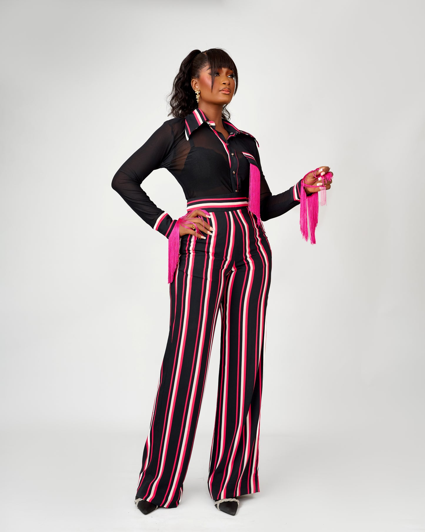 Keke 2piece | In White/Black
