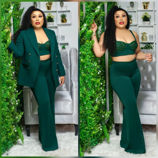 Emerald Elegance Power Set