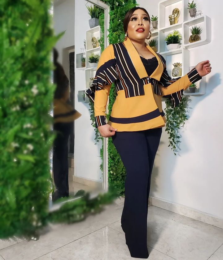 The Lexi Stripe Suit Set